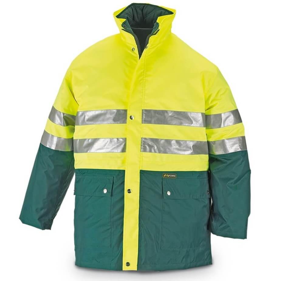 Parka alta visibilidad triple uso amarillo/verde 288-PKFV Mix - Referencia 288-PKFV MIX